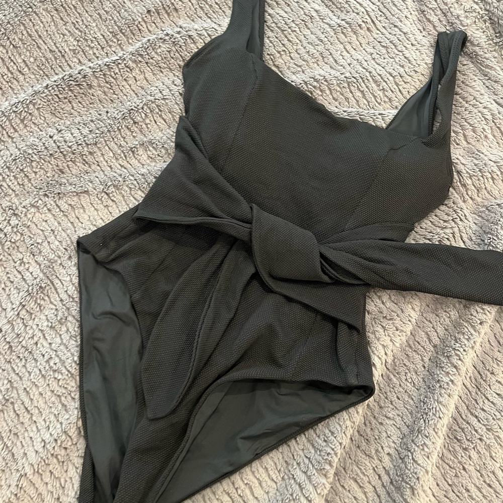 L*Space Black One Piece Bodysuit